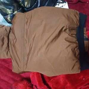 Canada Goose Kids Brown Puffer Jacket